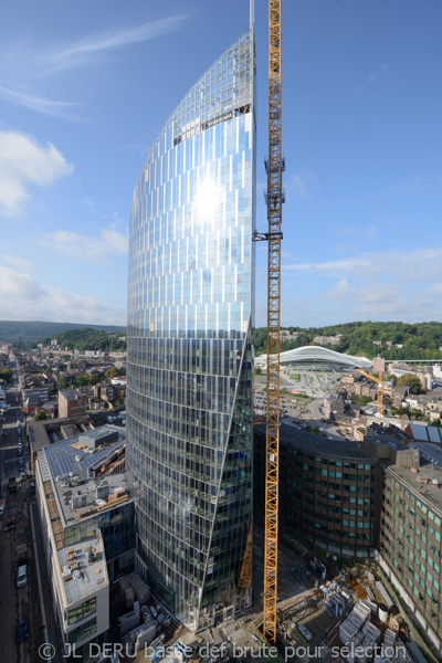 tour des finances à Liège